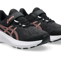 Asics Παιδικά Gt-1000 13ps Μαύρο/Κοραλί Αυτοκόλητο