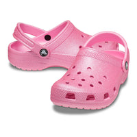 Crocs Kids' Classic Clog Ροζ Glitter