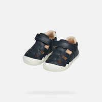 Geox Βρεφικά Πέδιλα Steppieup Μπλε