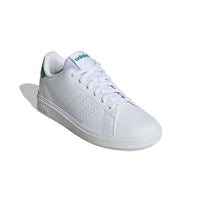 Adidas Παιδικά Advantage Base 2.0 J Λευκό Πράσινο Κορδόνι