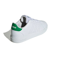 Adidas Παιδικά Advantage Base 2.0 J Λευκό Πράσινο Κορδόνι