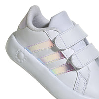 Adidas Βρεφικά Cf I Grand Court 2.0 Λευκό-Ιριδίζον