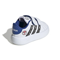 Adidas Βρεφικά Cf Grand Court Spider-Man Λευκό-Μπλέ