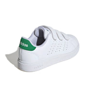 Adidas Παιδικά Advantage Base Λευκά/Πράσινο