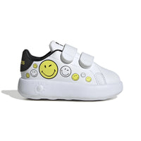 Adidas Βρεφικά Cf Advantage Smiley I Λευκό