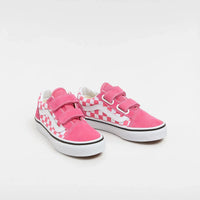 Vans Παιδικά Old Skool Ροζ Σκακιέρα