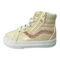 Vans Βρεφικά Μποτάκι SK8-Hi Reissue Side Zip Εκρού