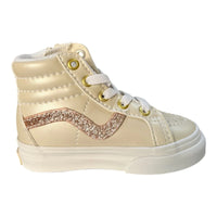 Vans Βρεφικά Μποτάκι SK8-Hi Reissue Side Zip Εκρού