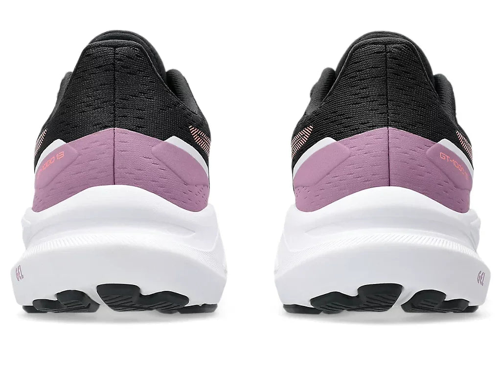 Asics Παιδικά Gt-1000 13gs Μαυρο/κοραλι Κορδόνι