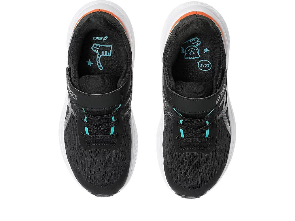 Asics Παιδικά Gt-1000 13ps Μάυρο/Πορτ Αυτοκόλητο