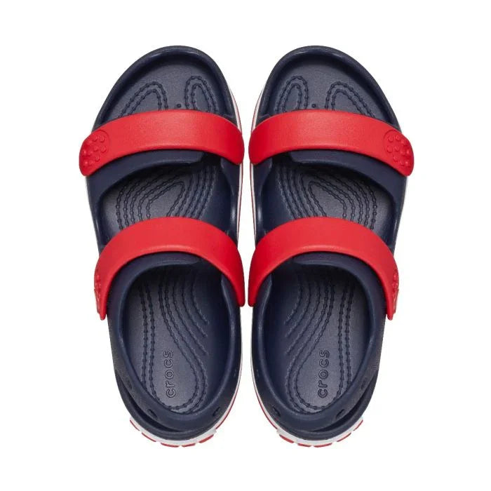 Crocs Crocband Cruiser Βρεφικά Sandal Μπλε/Κοκκινό