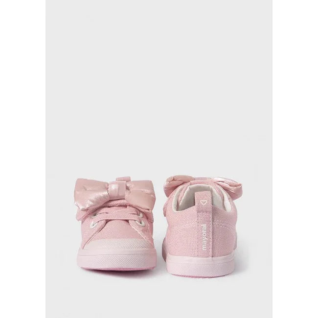 Mayoral Βρεφικά Sneakers Κορίτσι Φιόγκος Ροζ