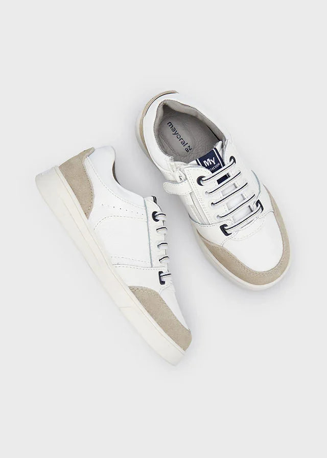 Mayoral Sneakers Αγόρι Δερμάτινα
