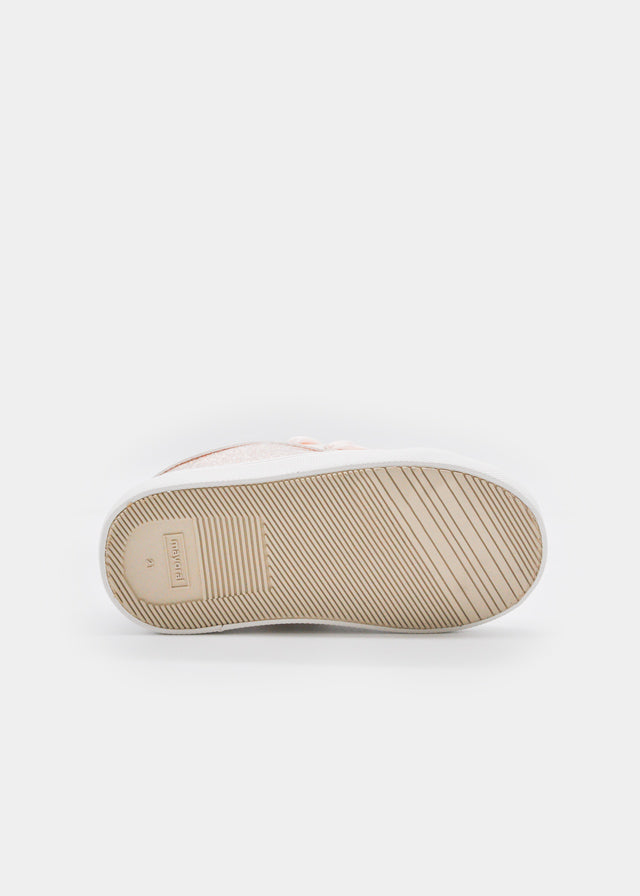 Mayoral Βρεφικά Sneakers Κορίτσι Ροζ Γλίτερ