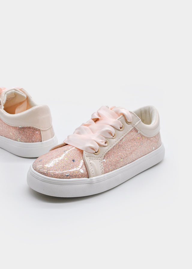 Mayoral Παιδικά Sneakers Κορίτσι Ροζ Γλίτερ