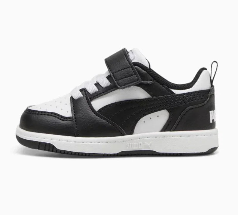 Puma Παιδικό Rebound V6 Λευκό/Μαύρο