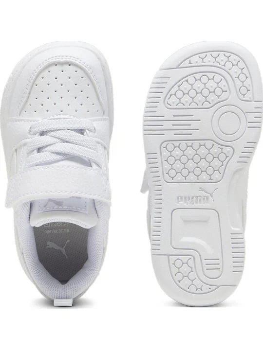 Puma Βρεφίκα Rebound V6 Λευκό
