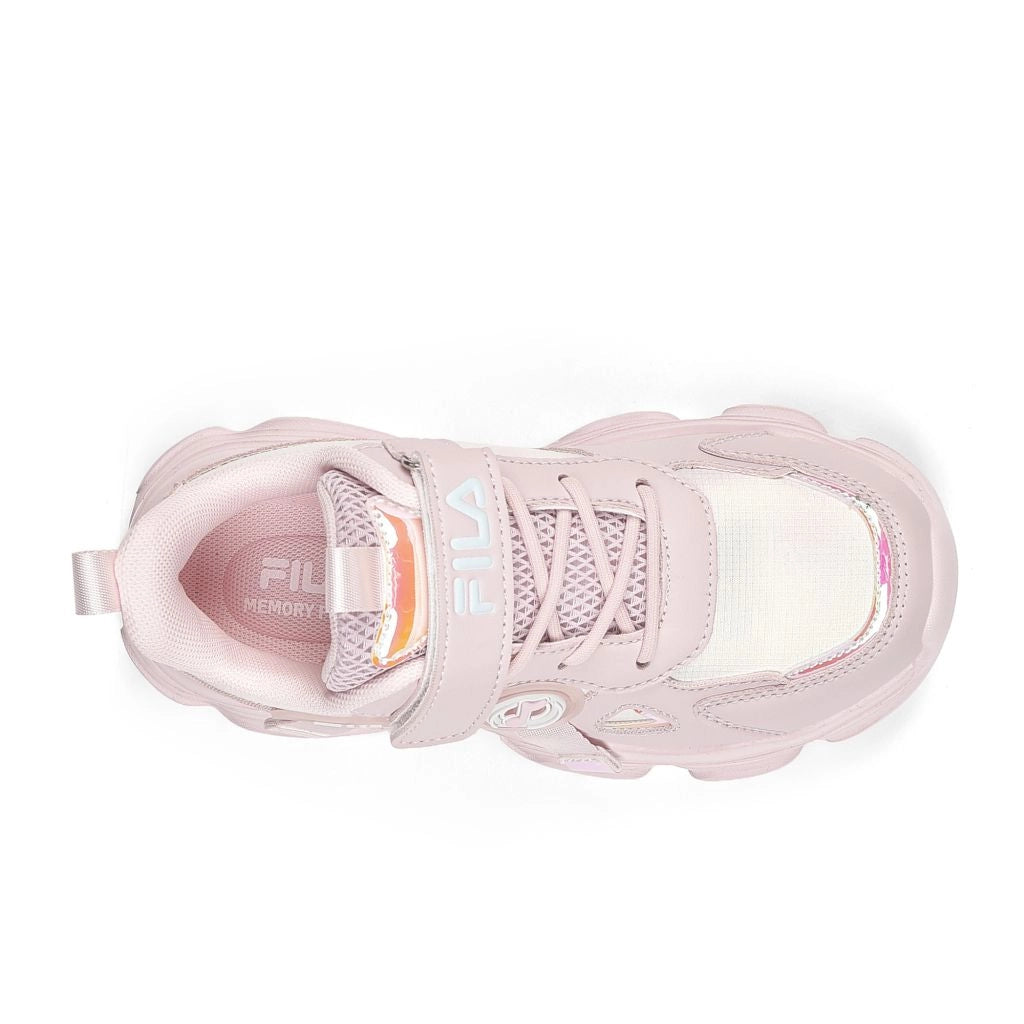 FILA Musha 3 Memory Velcro Unisex Παιδικά Παπούτσια Ροζ