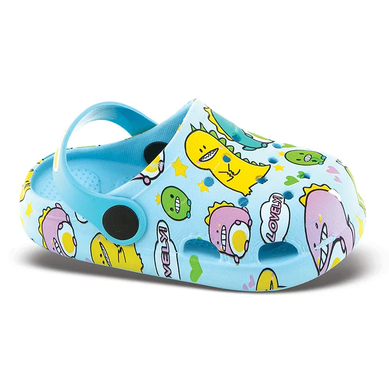 Cubanitas Clogs Δεινόσαυροι Μπλε