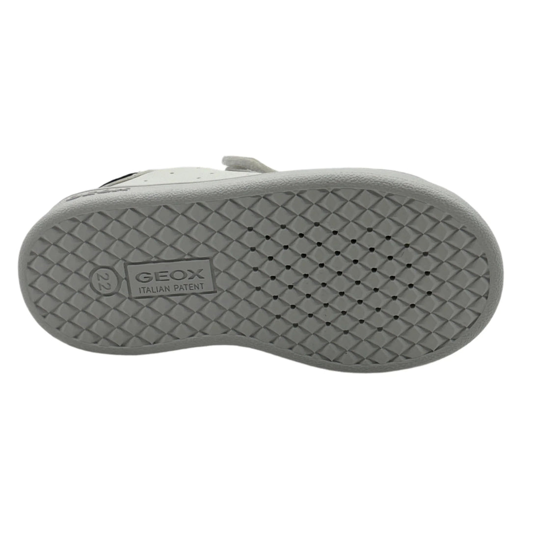 Geox Βρεφικά Sneakers Eclyper Λευκο Μπλε