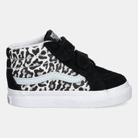 Vans Βρεφικά SK8-Mid Leopard Glitter Ημιμποτα Μαύρο