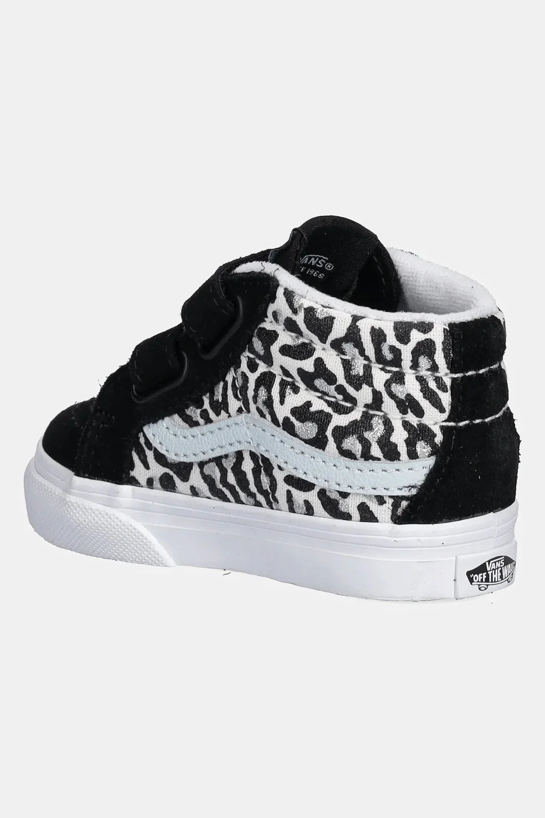 Vans Βρεφικά SK8-Mid Leopard Glitter Ημιμποτα Μαύρο