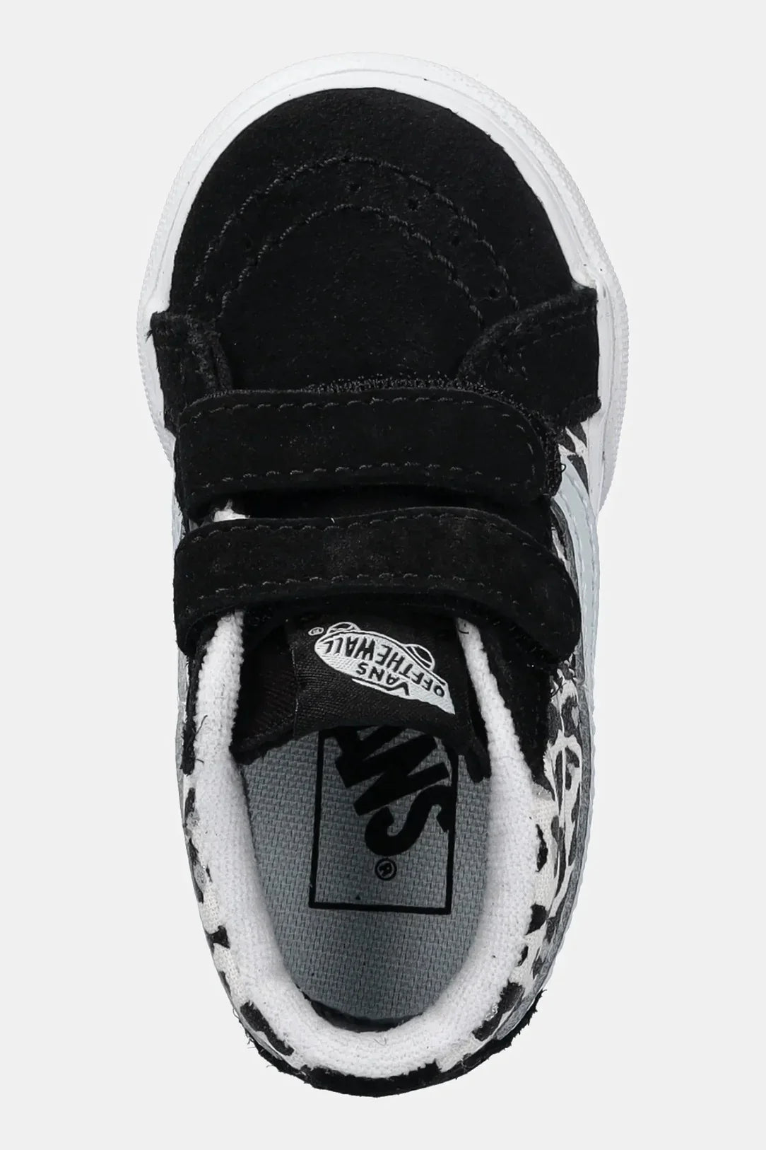 Vans Βρεφικά SK8-Mid Leopard Glitter Ημιμποτα Μαύρο