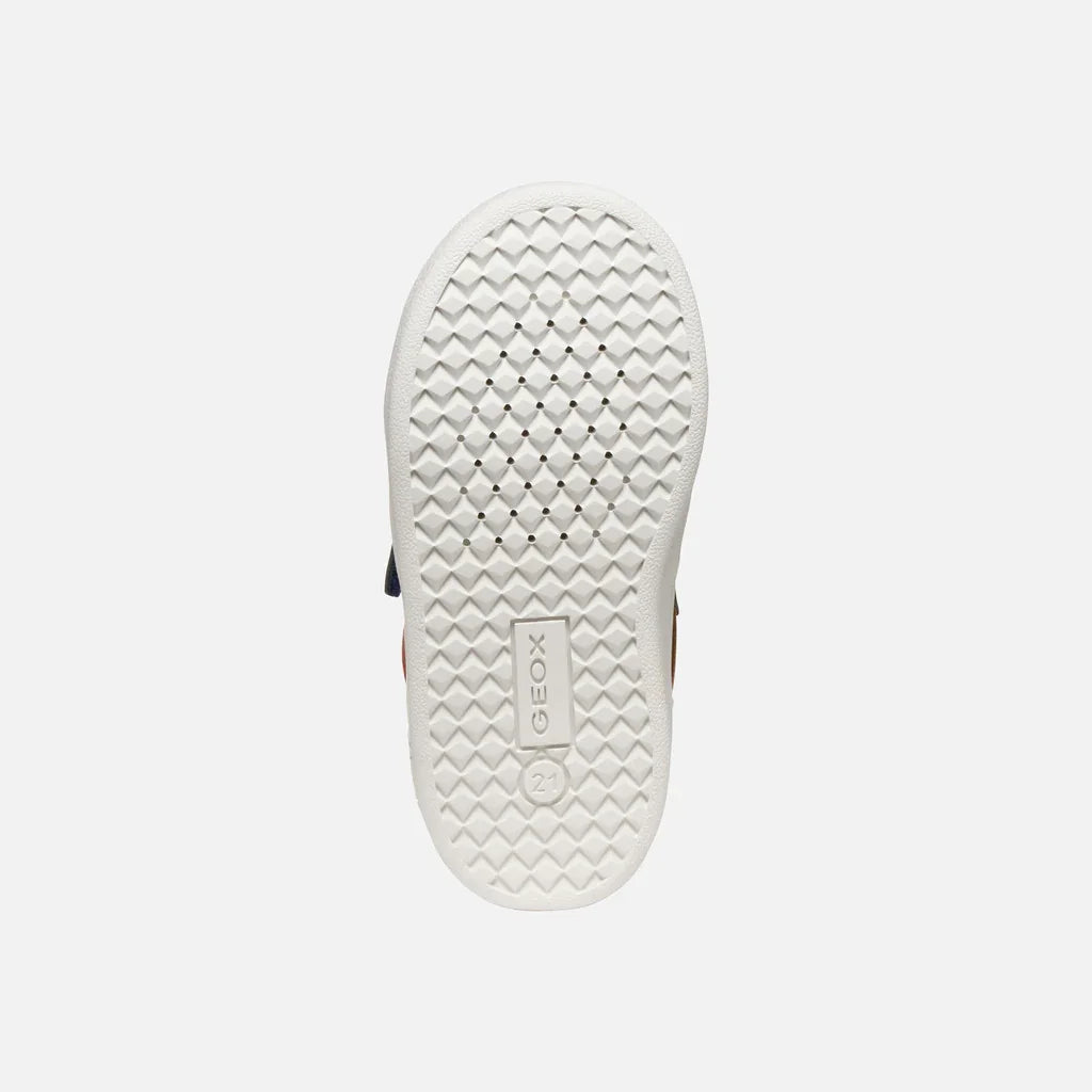 Geox Βρεφικά Sneakers Eclyper Toddle Μπλε