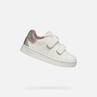 Geox Βρεφικά Sneakers Eclyper Λευκά