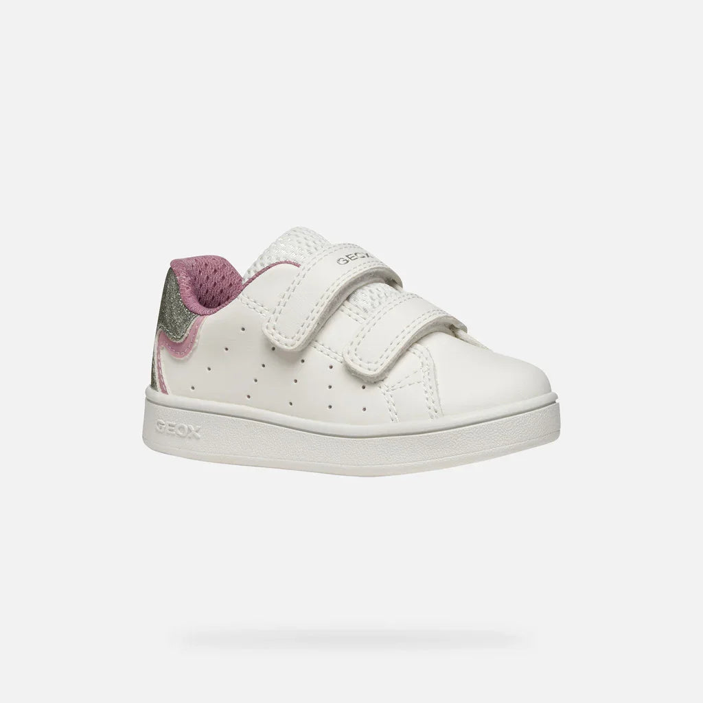Geox Βρεφικά Sneakers Eclyper Λευκά