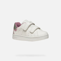 Geox Βρεφικά Sneakers Eclyper Λευκά