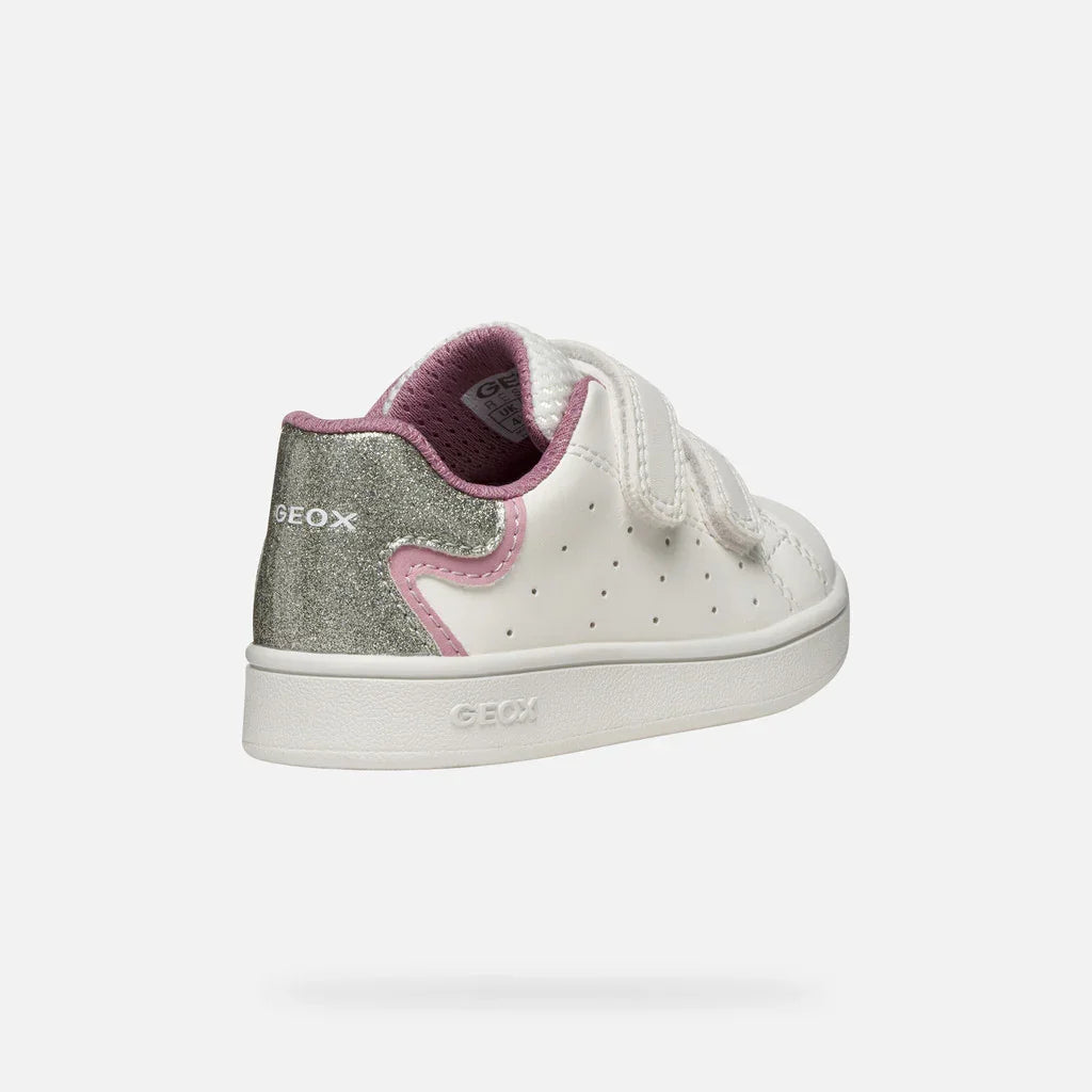 Geox Βρεφικά Sneakers Eclyper Λευκά