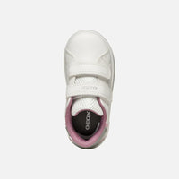 Geox Βρεφικά Sneakers Eclyper Λευκά