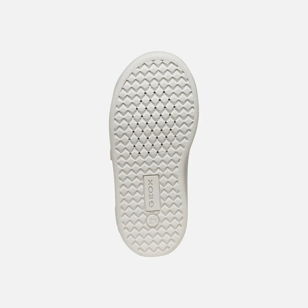 Geox Βρεφικά Sneakers Eclyper Λευκά