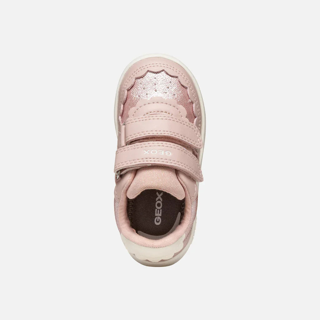 Geox Βρεφικά Sneakers Eclyper Toddler Ροζ