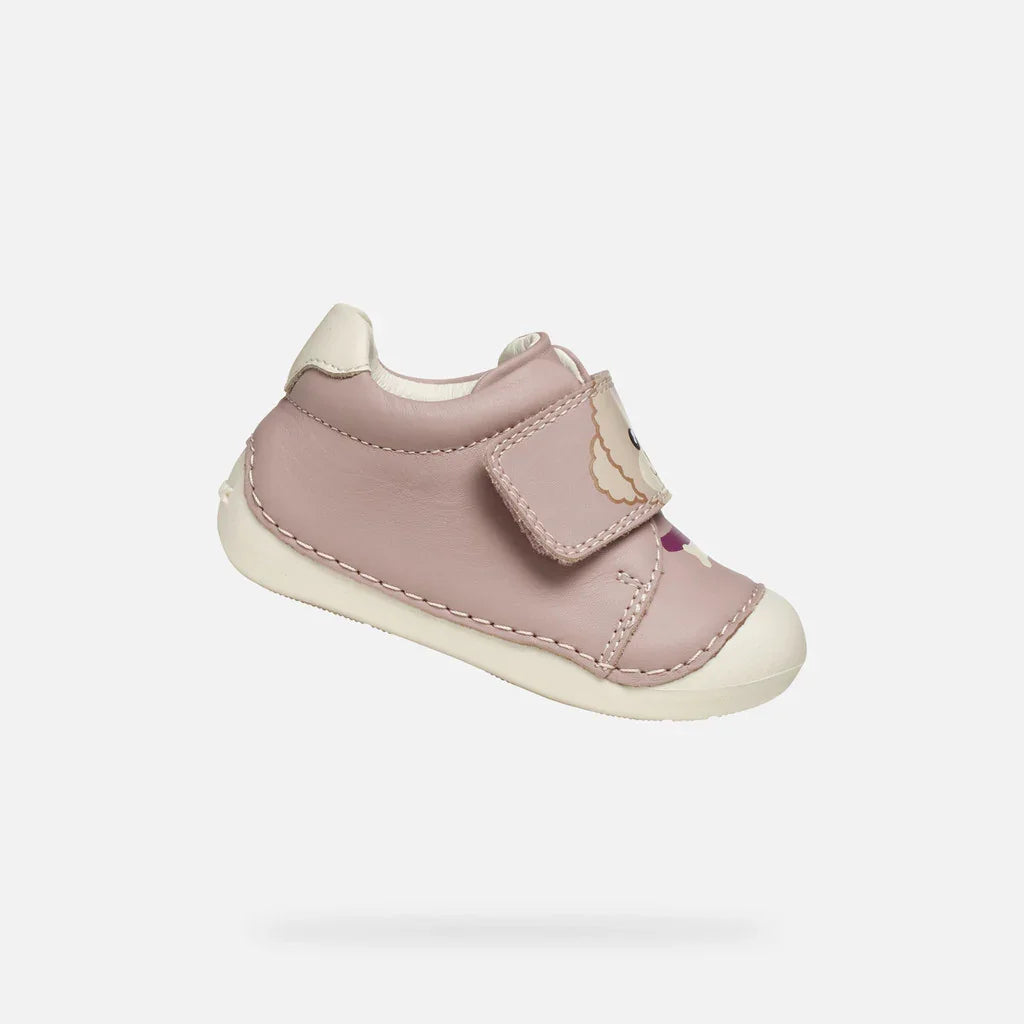 Geox Βρεφικά Tutim First Steps Ροζ