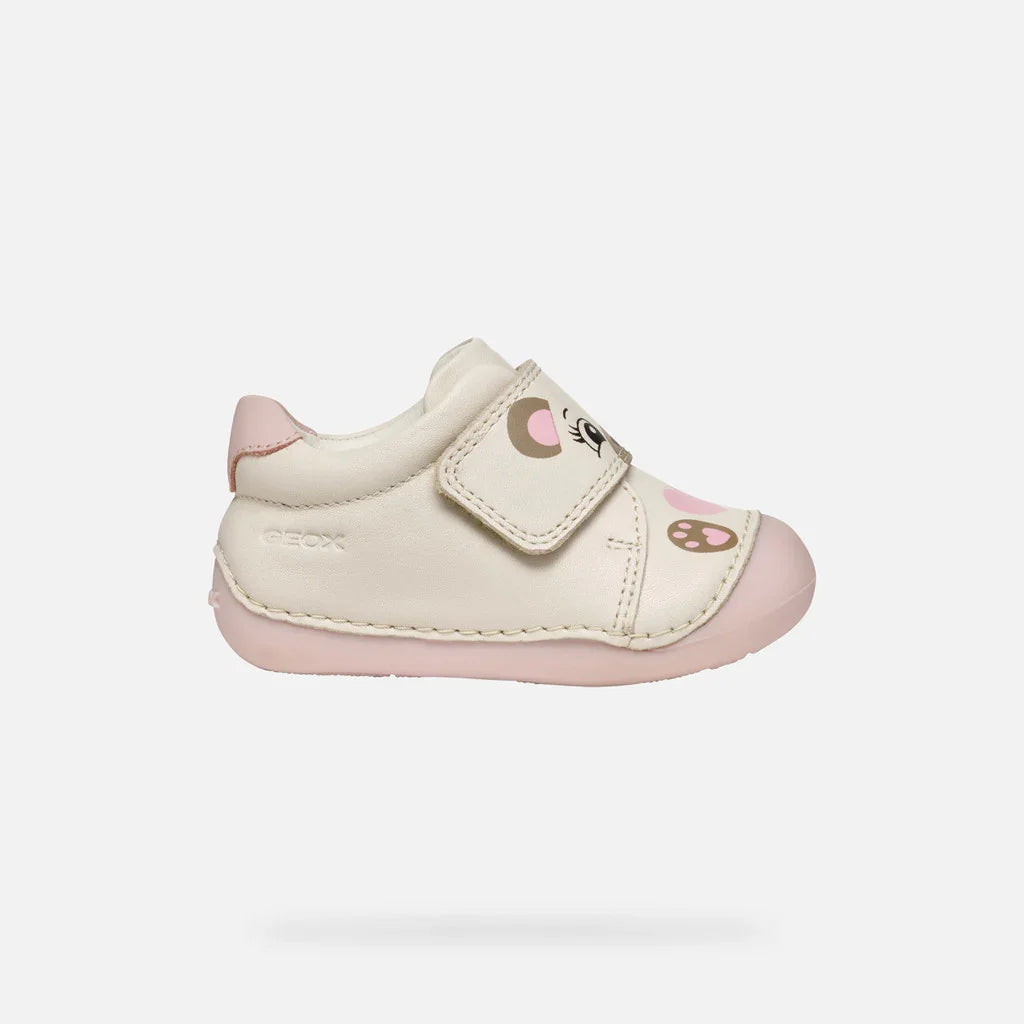 Geox Βρεφικά Tutim First Steps Ιβουάρ