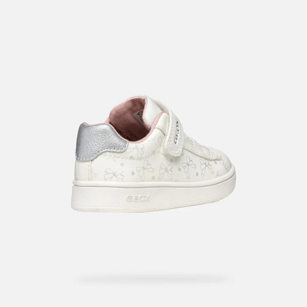 Geox Βρεφικά Sneakers Eclyper Λευκά