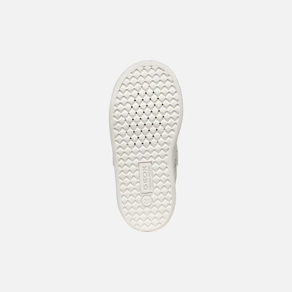 Geox Βρεφικά Sneakers Eclyper Λευκά