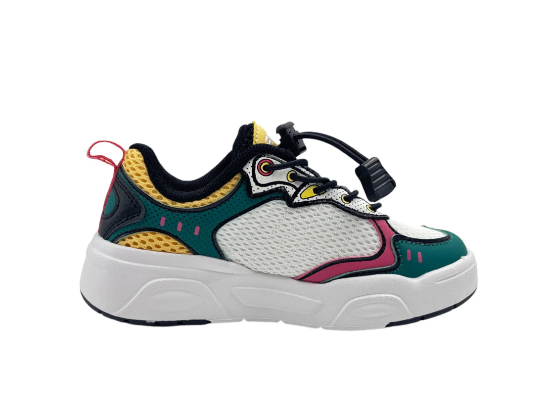 Fila Memory Dash Παιδικά Παπούτσια Λευκό Πράσινο
