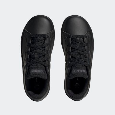 Adidas Παιδικά Grand Court  Μαύρο  Κορδόνι