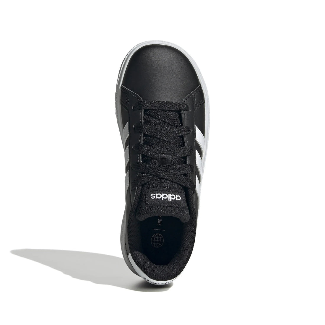 Adidas Παιδικά Grand Court Κορδόνι Μαυρό