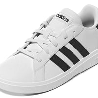 Adidas Παιδικά Grand Court Κορδόνι Λευκό/Μαυρό