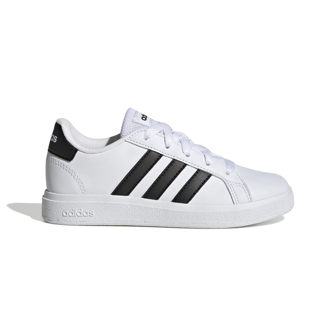 Adidas Παιδικά Grand Court Κορδόνι Λευκό/Μαυρό
