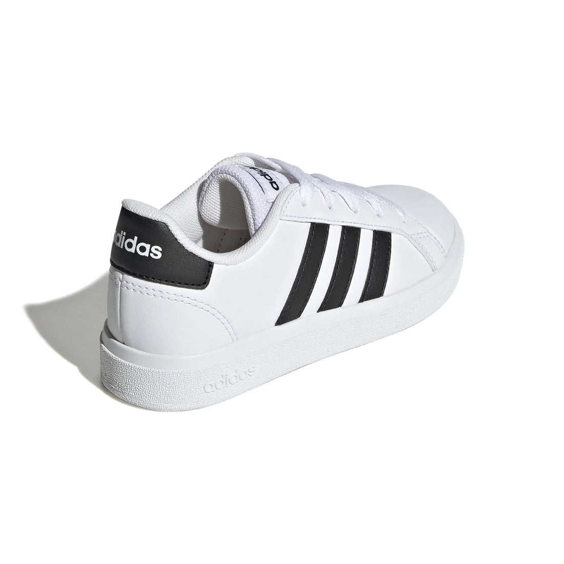 Adidas Παιδικά Grand Court Κορδόνι Λευκό/Μαυρό
