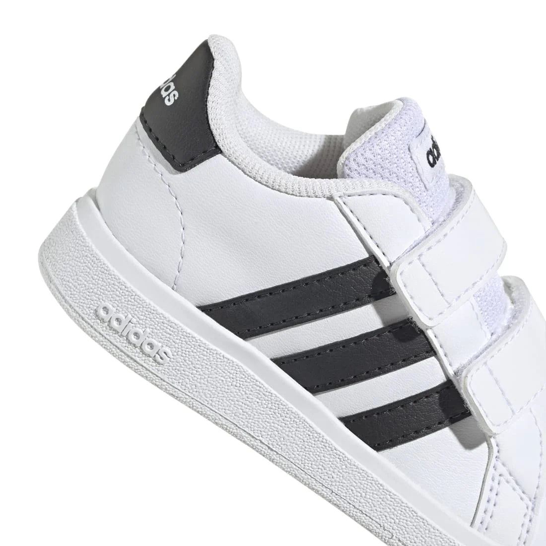 Adidas Βρεφικά Grand Court Λευκό Μάυρο