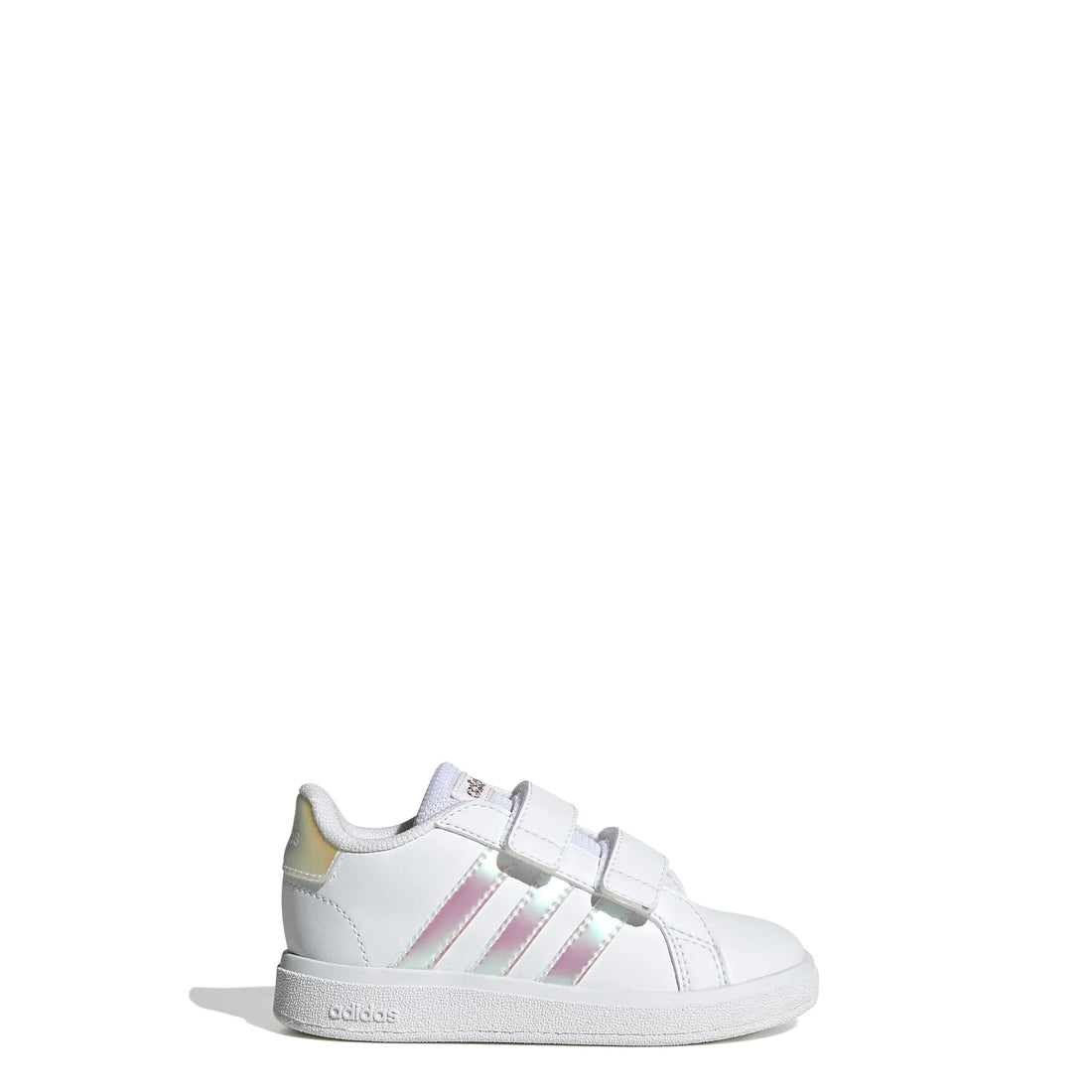 Adidas Βρεφικά Sneakers Grand Court Λευκό- Ιριδίζον