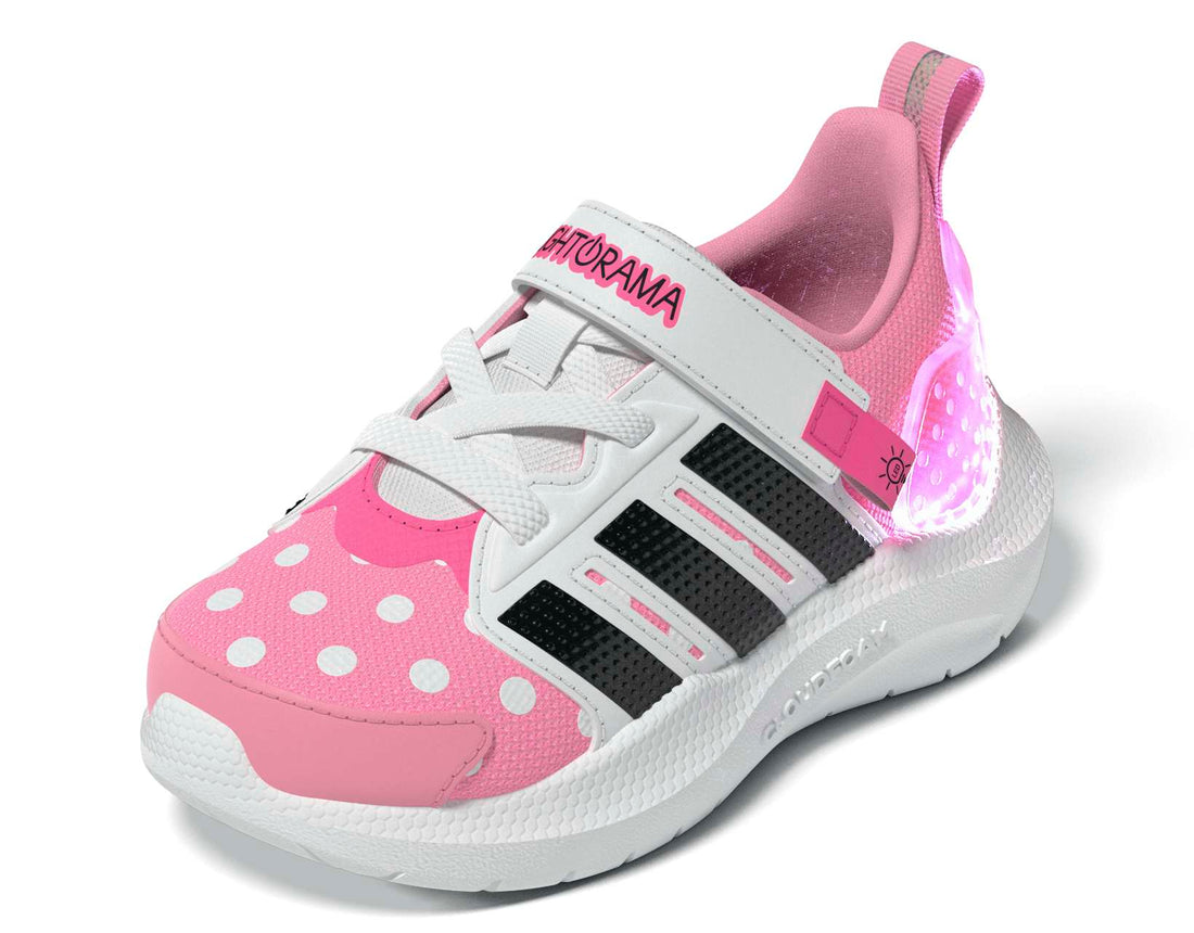 Adidas Βρεφικά Αθλητικά Disney Lightorama Minnie Mouse Φωτάκια Ροζ