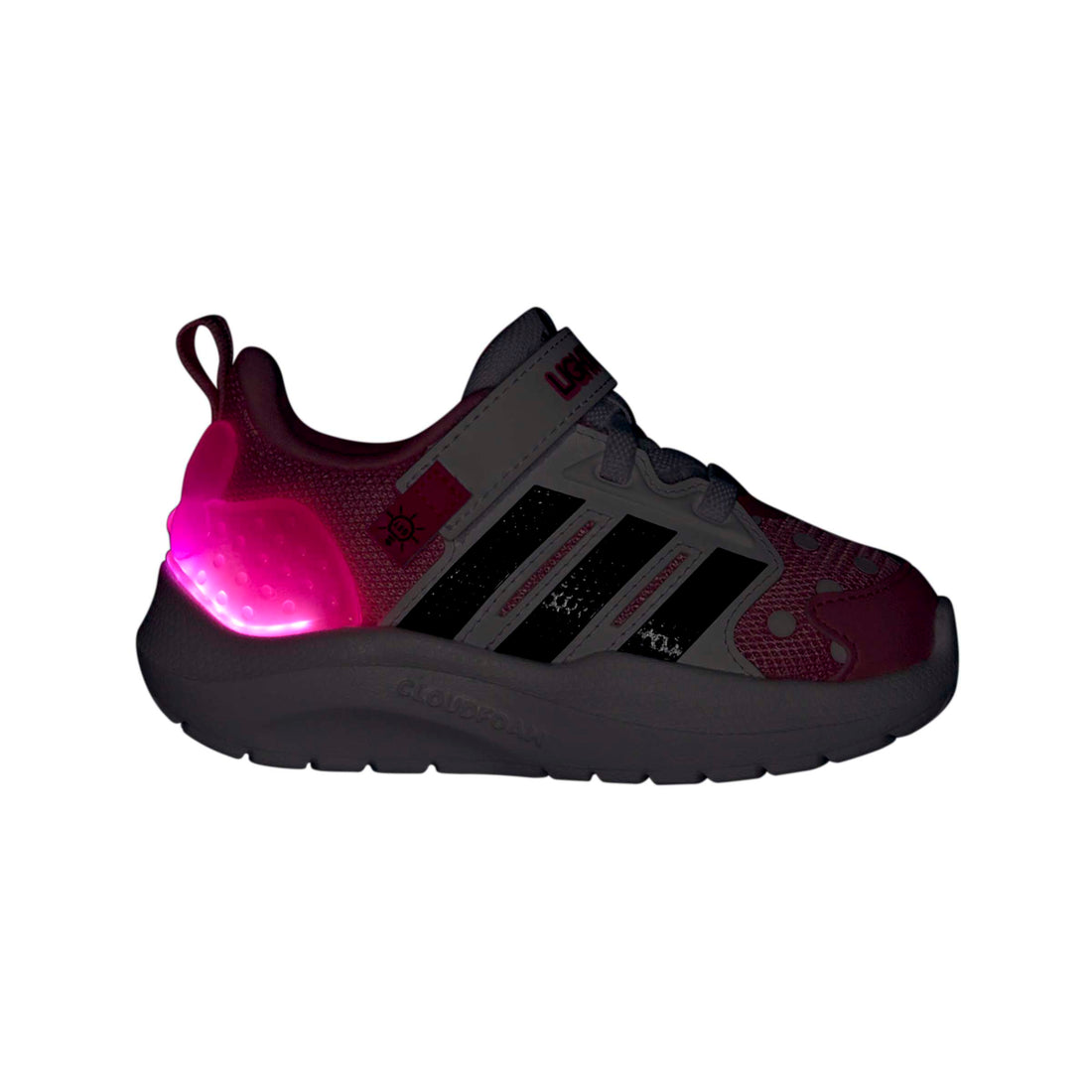 Adidas Βρεφικά Αθλητικά Disney Lightorama Minnie Mouse Φωτάκια Ροζ