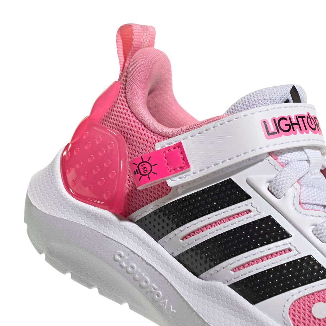 Adidas Βρεφικά Αθλητικά Disney Lightorama Minnie Mouse Φωτάκια Ροζ